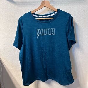 Puma Blue Workout Top - Sz XL